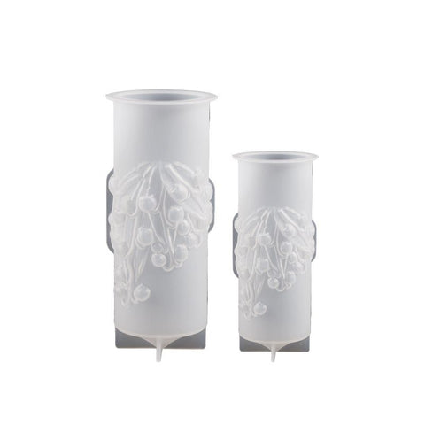 2 pcs Orchid Candle Mold Orchid Resin Mold Bell Orchid Jewelry Resin Casting Molds Handmade Silicone Mold for Resin Candle