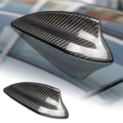 niversal Car Shark Fin Antenna AM/FM Radio Signal Roof Aerial for Auto SUV Truck Offroad （Carbon Fiber Black） In Australia - Darrahopens