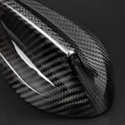 niversal Car Shark Fin Antenna AM/FM Radio Signal Roof Aerial for Auto SUV Truck Offroad （Carbon Fiber Black）