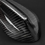 niversal Car Shark Fin Antenna AM/FM Radio Signal Roof Aerial for Auto SUV Truck Offroad （Carbon Fiber Black）