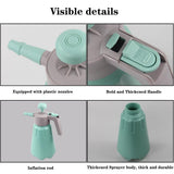 Handheld Garden Pump Sprayer, Garden & Lawn Pressure Spray Bottle with Safety Value & Adjustable Nozzle for Plant Spraying/Home