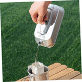 Camping kettle, portable camping kettle, aluminum material, lightweight, effectively absorbs heat, portable desig
