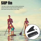 Paddle Board Fins Replacement, Paddleboard Fin, Paddle Board Fin Plastic Surfboard Fin Adjustable and Detachable Replacement Fin