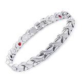 5 pcs Magnetic Bracelets for Women, Magnet Bracelet, Mermaid Titanium Steel Bracelets Jewelry Gifts for Women
