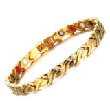 5 pcs Magnetic Bracelets for Women, Magnet Bracelet, Mermaid Titanium Steel Bracelets Jewelry Gifts for Women