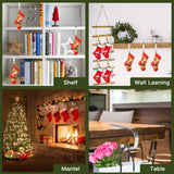 6 Pack Christmas Stocking Holders Metal Lightweight Adjustable Stocking Holder No-Slip Stocking Hangers for Christmas Party In Australia - Darrahopens