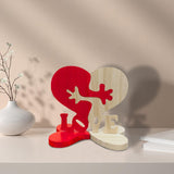 Hug Handmade Wood Carvings, Loving Hearts Wood Heart Shaped Accessories, Wood Embellishments, A Hug from My Heart to Yours