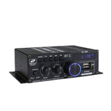 Audio Power Amplifier Stereo Speaker BluetoothAmp Receiver with Power Supply,Remote Control,FM Antenna for Car Home Bar Party In Australia - Darrahopens