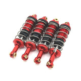 Aluminum Swing Arms & Steering Knuckle Kit & Shock Absorbers & Shock Tower Compatible with Upgrade Parts (Red) In Australia - Darrahopens