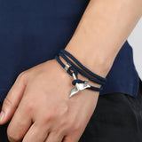 4 pcs Whale Tail Bracelet Vintage Beach Bracelets Summer Ocean Bracelet Rope Jewelry for Women and Men Gift In Australia - Darrahopens