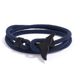 4 pcs Whale Tail Bracelet Vintage Beach Bracelets Summer Ocean Bracelet Rope Jewelry for Women and Men Gift In Australia - Darrahopens