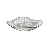 3 Pack Fruit Bowl Wave Edged Clear Plastic Serving Bowls Modern Clear Plastic Salad Bowls Fruit Holder Bowl In Australia - Darrahopens