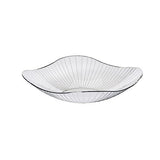 3 Pack Fruit Bowl Wave Edged Clear Plastic Serving Bowls Modern Clear Plastic Salad Bowls Fruit Holder Bowl In Australia - Darrahopens
