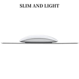 Aluminum Mouse Pad with Non-Slip Rubber Base and Micro Sand Blasting Alloy Surface for Fast and Accurate Control