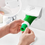 Set of 2 Rolling Tube Toothpaste Squeezer Dispenser Toothpaste Seat Holder Stand Bathroom Products, Toothpaste Tube Squeezer