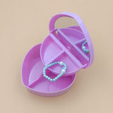 3 pcs Heart Shape Jewelry Box,Small Trinket Storage Organizer Box,Wedding Box Keepsake Box Portable Organizer Boxes In Australia - Darrahopens