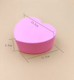 3 pcs Heart Shape Jewelry Box,Small Trinket Storage Organizer Box,Wedding Box Keepsake Box Portable Organizer Boxes In Australia - Darrahopens