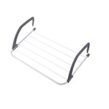 Folding Drying Rack Outdoor Bathroom Portable Clothes Hanger Shoes Towel Pole Drying Rack Holder Balcony Laundry