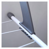Folding Drying Rack Outdoor Bathroom Portable Clothes Hanger Shoes Towel Pole Drying Rack Holder Balcony Laundry