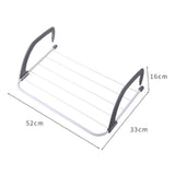 Folding Drying Rack Outdoor Bathroom Portable Clothes Hanger Shoes Towel Pole Drying Rack Holder Balcony Laundry