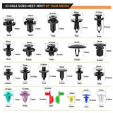 725Pcs Auto Trim Removal Tool Kit, Car Push Retainer Clips & Auto Fasteners Kit, Universal Push Bumper Fastener Rivet Clips In Australia - Darrahopens