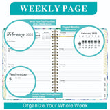 Planner 2024-2025 - Jul 2024 - Jun 2025, Academic Planner 2024-2025, Weekly and Monthly Planner, 6.4" x 8.5", Twin-Wire Binding