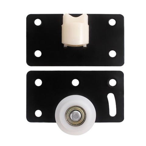 1pair Sliding Wardrobe Door Rollers Cabinet Copper Caster Wheel Pulley for Wardrobe Window Furniture Hardware