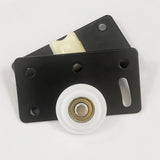 1pair Sliding Wardrobe Door Rollers Cabinet Copper Caster Wheel Pulley for Wardrobe Window Furniture Hardware
