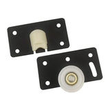 1pair Sliding Wardrobe Door Rollers Cabinet Copper Caster Wheel Pulley for Wardrobe Window Furniture Hardware