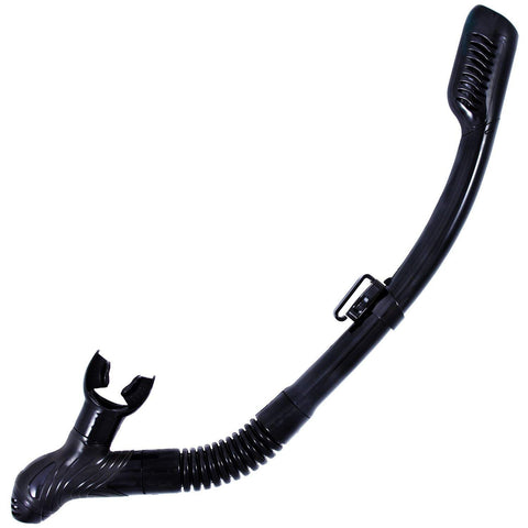 Dry Snorkel | Quality Professional Snorkel Gear with Dry Top Valve, Comfortable Silicone Mouthpiece and Purge Valve