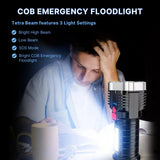 Rechargeable Tactical Flashlight – USB Rechargeable Flashlights, Water-Resistant Work Light, Emergency Floodlight In Australia - Darrahopens