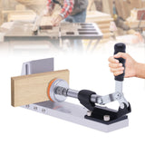 Pocket Hole Jig Kit, 7 Pieces Inclined Hole Positioner Dowel Drill Joinery Screw Tools Drill Guide Master Set Woodworking Tools