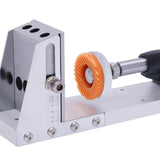 Pocket Hole Jig Kit, 7 Pieces Inclined Hole Positioner Dowel Drill Joinery Screw Tools Drill Guide Master Set Woodworking Tools