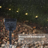 Garden Lights,Solar Lights Outdoor Garden 15 LED Waterproof Pathway Lights for Patio Home Yard Lawn Landscape and Holiday