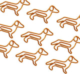 20 PCS Dachshund Shaped Paper Clips, Cute Small Paper Clips,Cute Paperclips Bookmarks Planner Clips,Paper Holder