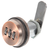 Generic Cam Lock Zinc Alloy Password Combination Padlocks Mailbox Password Lock Red Bronze Drawer Password Lock In Australia - Darrahopens