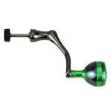 5 pcs Fishing Spinning Reel Handle, Lightweight Metal Single Rocker Arm, Reel Replacement Power Handle Grip