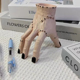 Creative pen holder with unique design, large capacity storage, and desktop organization (Hand shape)