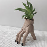 Creative pen holder with unique design, large capacity storage, and desktop organization (Hand shape)