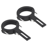 2PCS Universal Light Mounting Bracket,auxiliary Light Bar Tube Clamps for Motorcycle Bicycle Scooter Mountain Bike(3.6-5.4c m)