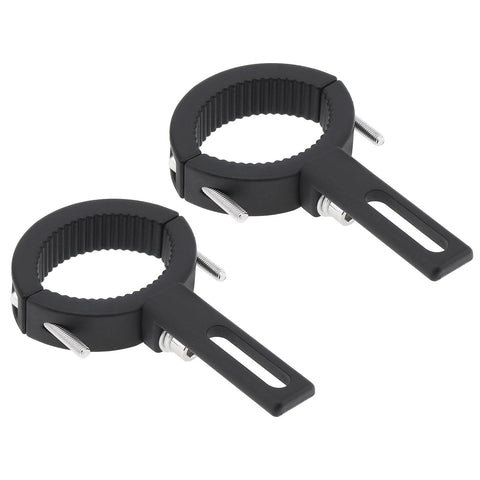 2PCS Universal Light Mounting Bracket,auxiliary Light Bar Tube Clamps for Motorcycle Bicycle Scooter Mountain Bike(3.6-5.4c m)