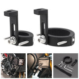 2PCS Universal Light Mounting Bracket,auxiliary Light Bar Tube Clamps for Motorcycle Bicycle Scooter Mountain Bike(3.6-5.4c m)