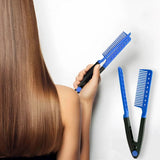 Hair Straightening Comb Set - Flat Iron Comb for Beautiful Tresses, Straightener with Firm Grip, Ideal for Knotty Hair and Styling In Australia - Darrahopens