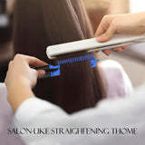 Hair Straightening Comb Set - Flat Iron Comb for Beautiful Tresses, Straightener with Firm Grip, Ideal for Knotty Hair and Styling In Australia - Darrahopens