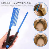 Hair Straightening Comb Set - Flat Iron Comb for Beautiful Tresses, Straightener with Firm Grip, Ideal for Knotty Hair and Styling In Australia - Darrahopens