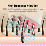 2 in 1 Electric Scalp Massager and Hair Oil Applicator, Hair Massager Scalp Applicator Brush for Hair Treatment Growth Medicine