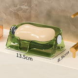 3 pcs draining Sink Soap Dish Kitchen Cleaning Sponge Holder Bar Soap Holder Mini Planter Soap Container Soap Tray