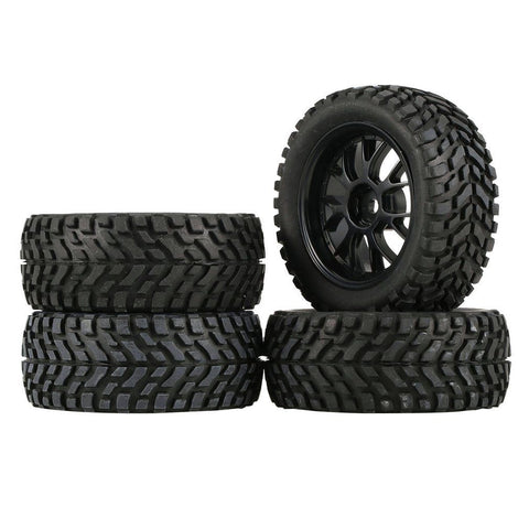 4PCS 2.95 Inch Rubber Butyl Rain Forest Mud Tire for MN99S HSP HPI Wltoys 144001 124018 124019 MN90 In Australia - Darrahopens