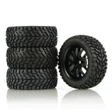 4PCS 2.95 Inch Rubber Butyl Rain Forest Mud Tire for MN99S HSP HPI Wltoys 144001 124018 124019 MN90 In Australia - Darrahopens
