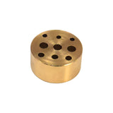 3 pcs Incense Holder, Brass Incense Burner Cone Stick Holder with 9 Holes Incense Stand Base for Yoga Spa Room Home Office